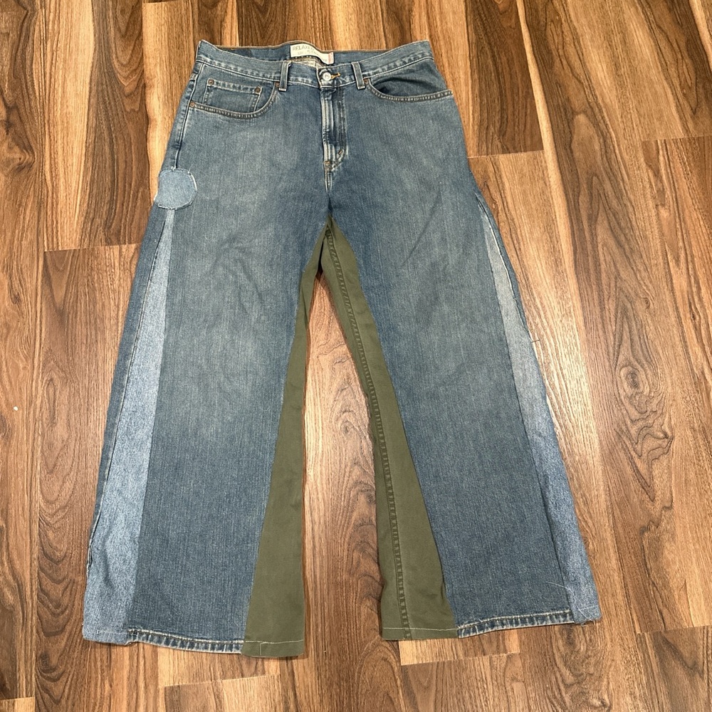 baggy custom reworked levi’s